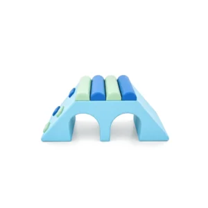 Sky Blue double Tunnel Soft Play Climber – view 3