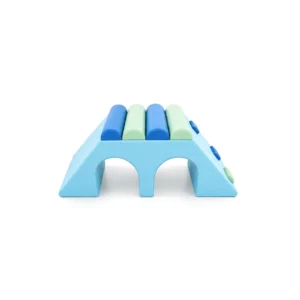 Sky Blue double Tunnel Soft Play Climber – view 6