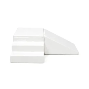 White corner Step & Ramp Soft Play Climber – view 3