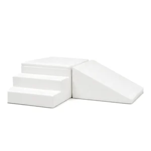 White corner Step & Ramp Soft Play Climber – view 4