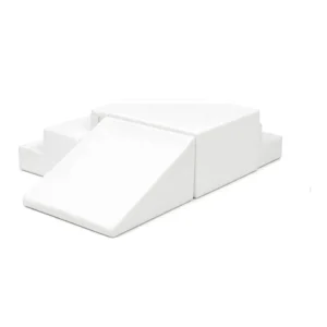 White corner Step & Ramp Soft Play Climber – view 5