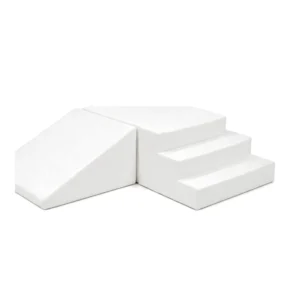 White corner Step & Ramp Soft Play Climber – view 6