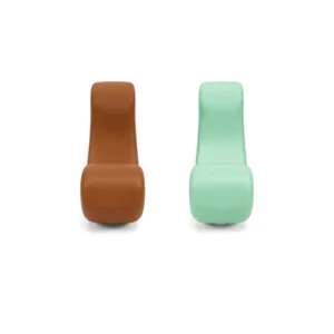 Brown & Mint double-Seat Soft Play Rocker – view 5