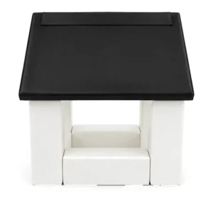 White & Black cottage Soft Play Playhouse – view 5