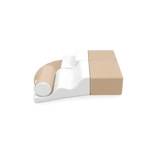 Beige & White soft Play Obstacle Course – view 4
