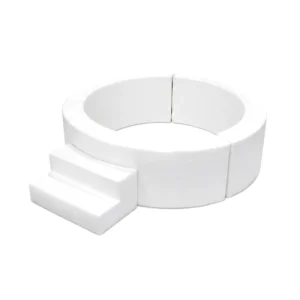 White round Soft Play Ball Pit with Steps – view 3