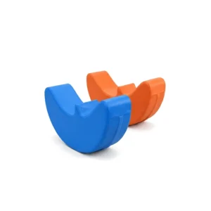 Blue & Orange crescent Soft Play Rocker – view 5
