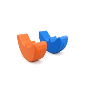 Blue & Orange crescent Soft Play Rocker