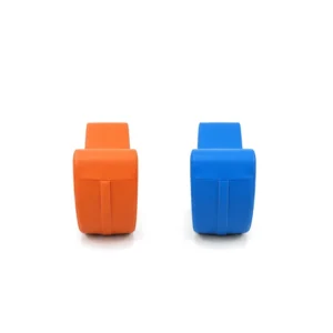 Blue & Orange crescent Soft Play Rocker – view 4