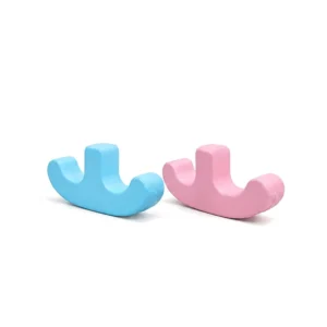 Blue & Pink double-Seat Soft Play Rocker