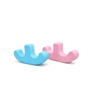Blue & Pink double-Seat Soft Play Rocker – view 2