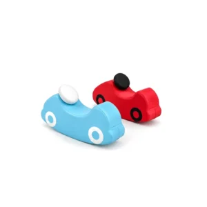 Sky Blue & Red soft Play Rocking Car