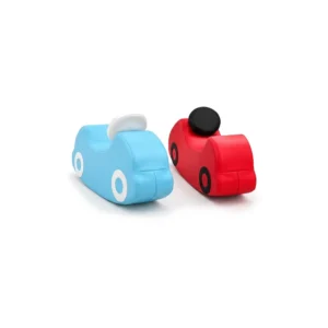 Sky Blue & Red soft Play Rocking Car – view 5