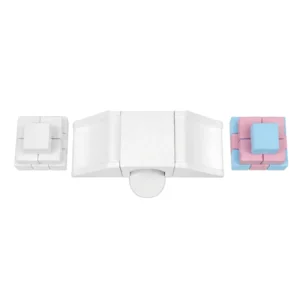White, Pink & Blue tunnel Bridge Soft Play Climber with Block Set – view 6