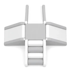 Grey & White 4-Way Soft Play Climber – view 6