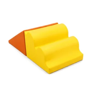 Yellow & Sage wave Step & Ramp Soft Play Climber