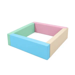 Pastel square Soft Play Ball Pit – view 3