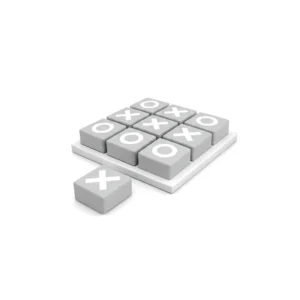 Grey & White soft Play Tic-Tac-Toe Set – view 4
