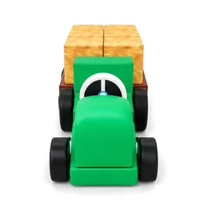 Green soft Play Tractor & Trailer Set – view 9