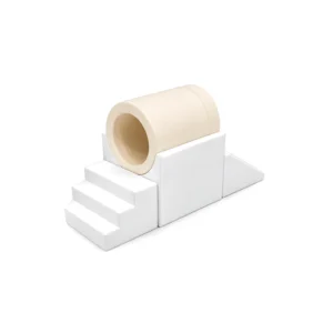 Beige & White tunnel Soft Play Climber