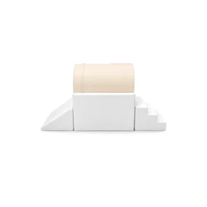 Beige & White tunnel Soft Play Climber – view 6