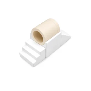 Beige & White tunnel Soft Play Climber – view 4