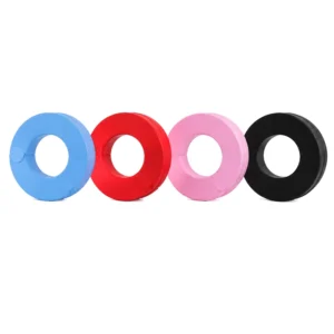 Blue, Red, Pink & Black ring Soft Play Seat Cushion – view 3