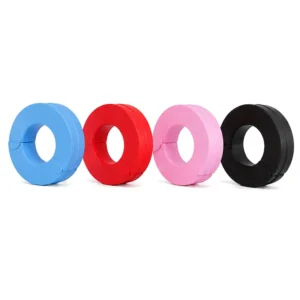 Blue, Red, Pink & Black ring Soft Play Seat Cushion – view 4