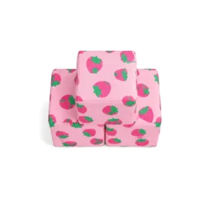 Strawberry Print 30 cm soft play cube – view 5