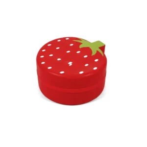 Pink & Red strawberry Soft Play Round Stool – view 3