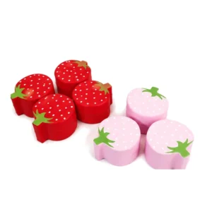 Red & Pink strawberry Soft Play Stool – view 4