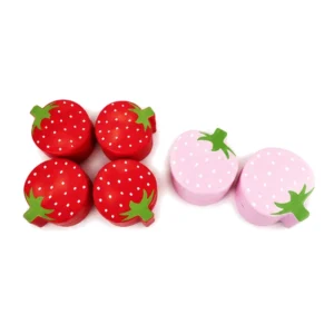 Red & Pink strawberry Soft Play Stool – view 6