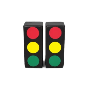 Black traffic Light Soft Play Block