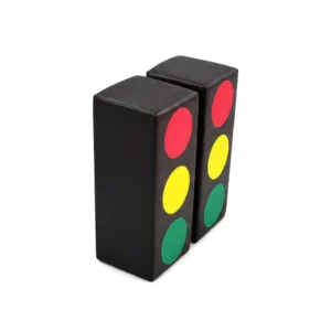 Black traffic Light Soft Play Block – view 3