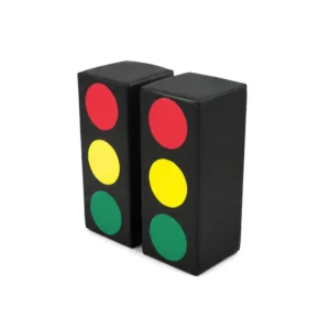 Black traffic Light Soft Play Block – view 6