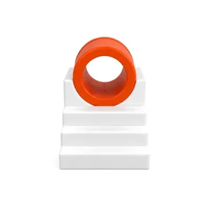 Orange & White tunnel Soft Play Climber – view 3