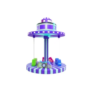 Purple uFO Soft Play Carousel – view 4