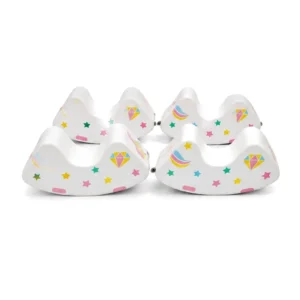 White unicorn Soft Play Rocker – view 5