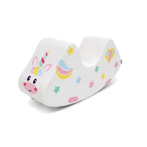 White unicorn Soft Play Rocker – view 6