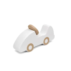 White & Tan soft Play Foam Car – view 2