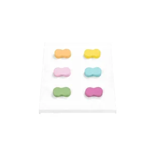 White with Pastel Grips triangle Soft Play Tunnel – view 4