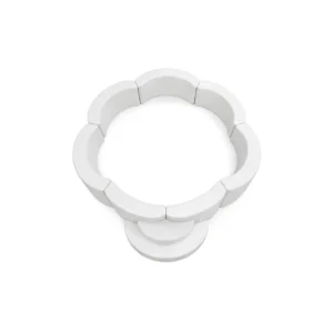White flower Soft Play Ball Pit with Steps – view 6