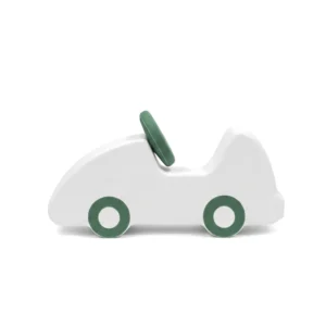 White & Green soft Play Foam Car