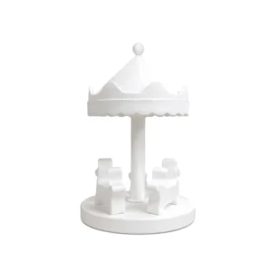 White horse Soft Play Carousel – view 5