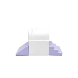 Lavender & White tunnel Soft Play Climber – view 3