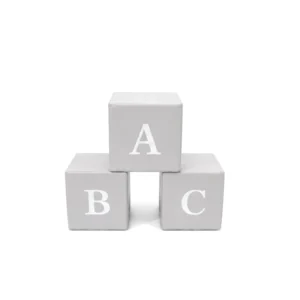 Grey soft Play Number & Letter Block – view 4