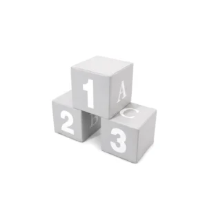 Grey soft Play Number & Letter Block – view 6