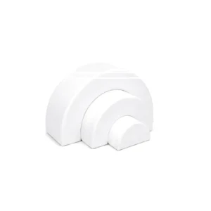 White nested Rainbow Soft Play Arches