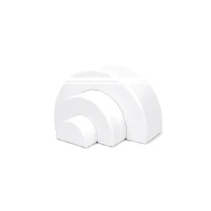 White nested Rainbow Soft Play Arches – view 2