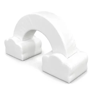 White cloud Rainbow Soft Play Arch – view 5